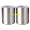 10 oz. Silver Stainless Steel Short Tumbler Thumbnail