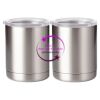 10 oz. Silver Stainless Steel Short Tumbler Thumbnail