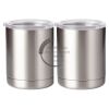 10 oz. Silver Stainless Steel Short Tumbler Thumbnail
