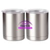 10 oz. Silver Stainless Steel Short Tumbler Thumbnail