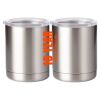 10 oz. Silver Stainless Steel Short Tumbler Thumbnail