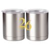 10 oz. Silver Stainless Steel Short Tumbler Thumbnail