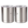 10 oz. Silver Stainless Steel Short Tumbler Thumbnail
