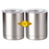 10 oz. Silver Stainless Steel Short Tumbler Thumbnail