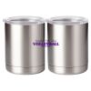10 oz. Silver Stainless Steel Short Tumbler Thumbnail