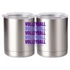 10 oz. Silver Stainless Steel Short Tumbler Thumbnail