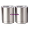 10 oz. Silver Stainless Steel Short Tumbler Thumbnail