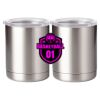 10 oz. Silver Stainless Steel Short Tumbler Thumbnail