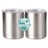 10 oz. Silver Stainless Steel Short Tumbler Thumbnail