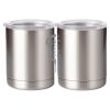 10 oz. Silver Stainless Steel Short Tumbler Thumbnail