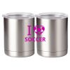 10 oz. Silver Stainless Steel Short Tumbler Thumbnail