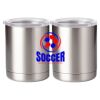 10 oz. Silver Stainless Steel Short Tumbler Thumbnail