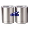 10 oz. Silver Stainless Steel Short Tumbler Thumbnail