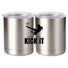 10 oz. Silver Stainless Steel Short Tumbler Thumbnail