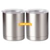 10 oz. Silver Stainless Steel Short Tumbler Thumbnail
