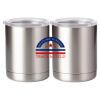 10 oz. Silver Stainless Steel Short Tumbler Thumbnail