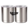 10 oz. Silver Stainless Steel Short Tumbler Thumbnail
