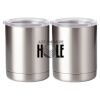 10 oz. Silver Stainless Steel Short Tumbler Thumbnail