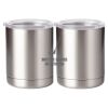 10 oz. Silver Stainless Steel Short Tumbler Thumbnail