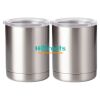 10 oz. Silver Stainless Steel Short Tumbler Thumbnail