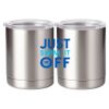 10 oz. Silver Stainless Steel Short Tumbler Thumbnail