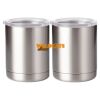10 oz. Silver Stainless Steel Short Tumbler Thumbnail