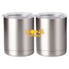 10 oz. Silver Stainless Steel Short Tumbler Thumbnail