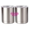 10 oz. Silver Stainless Steel Short Tumbler Thumbnail