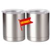10 oz. Silver Stainless Steel Short Tumbler Thumbnail