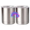 10 oz. Silver Stainless Steel Short Tumbler Thumbnail