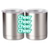 10 oz. Silver Stainless Steel Short Tumbler Thumbnail