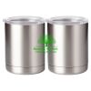 10 oz. Silver Stainless Steel Short Tumbler Thumbnail