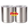10 oz. Silver Stainless Steel Short Tumbler Thumbnail