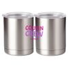 10 oz. Silver Stainless Steel Short Tumbler Thumbnail