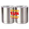 10 oz. Silver Stainless Steel Short Tumbler Thumbnail