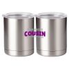 10 oz. Silver Stainless Steel Short Tumbler Thumbnail