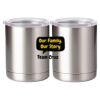 10 oz. Silver Stainless Steel Short Tumbler Thumbnail