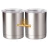 10 oz. Silver Stainless Steel Short Tumbler Thumbnail