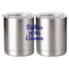 10 oz. Silver Stainless Steel Short Tumbler Thumbnail
