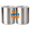 10 oz. Silver Stainless Steel Short Tumbler Thumbnail