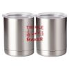 10 oz. Silver Stainless Steel Short Tumbler Thumbnail