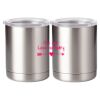10 oz. Silver Stainless Steel Short Tumbler Thumbnail