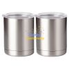 10 oz. Silver Stainless Steel Short Tumbler Thumbnail