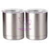 10 oz. Silver Stainless Steel Short Tumbler Thumbnail
