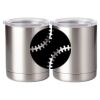 10 oz. Silver Stainless Steel Short Tumbler Thumbnail