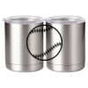 10 oz. Silver Stainless Steel Short Tumbler Thumbnail