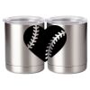 10 oz. Silver Stainless Steel Short Tumbler Thumbnail