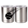 10 oz. Silver Stainless Steel Short Tumbler Thumbnail