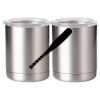 10 oz. Silver Stainless Steel Short Tumbler Thumbnail