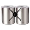 10 oz. Silver Stainless Steel Short Tumbler Thumbnail